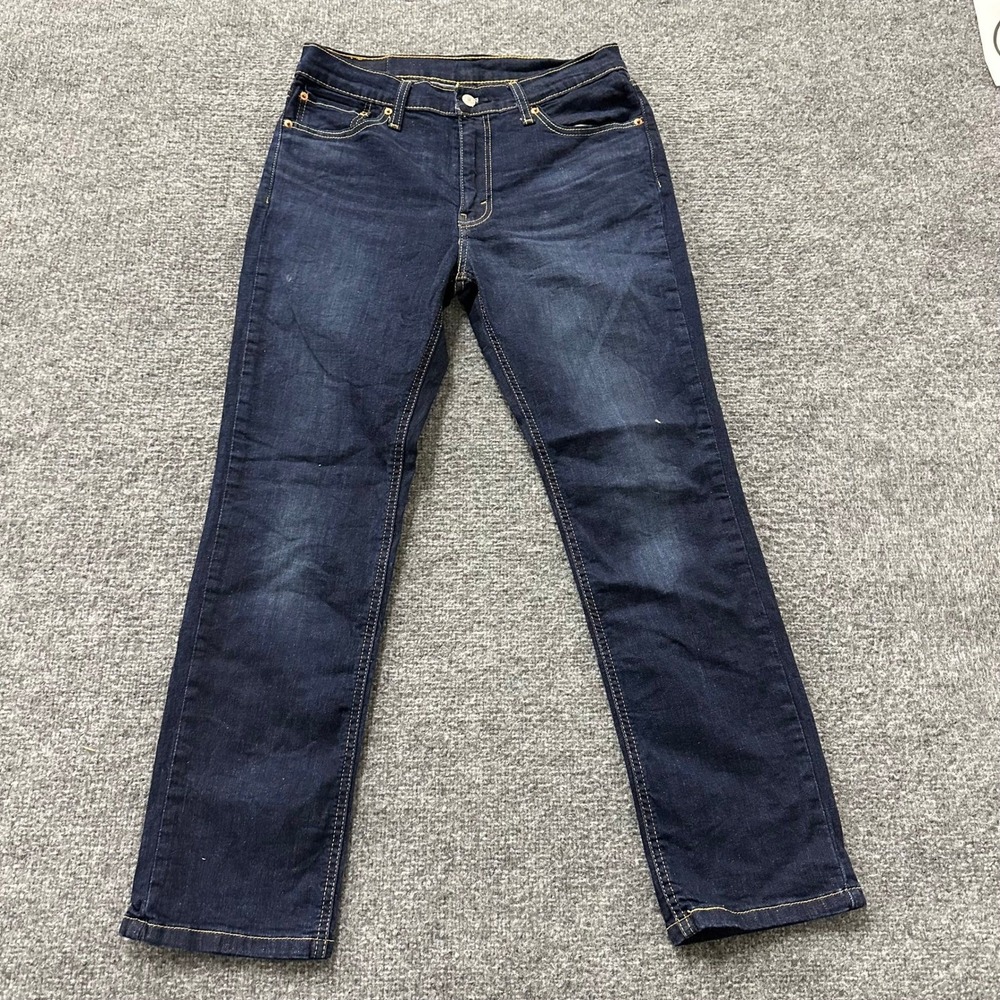 Levi's Jeans Mens Size 32 511 Slim Fit Dark Wash Lyocell Blend Stretch Denim